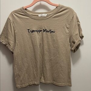 Espresso Martini Club Crop Top